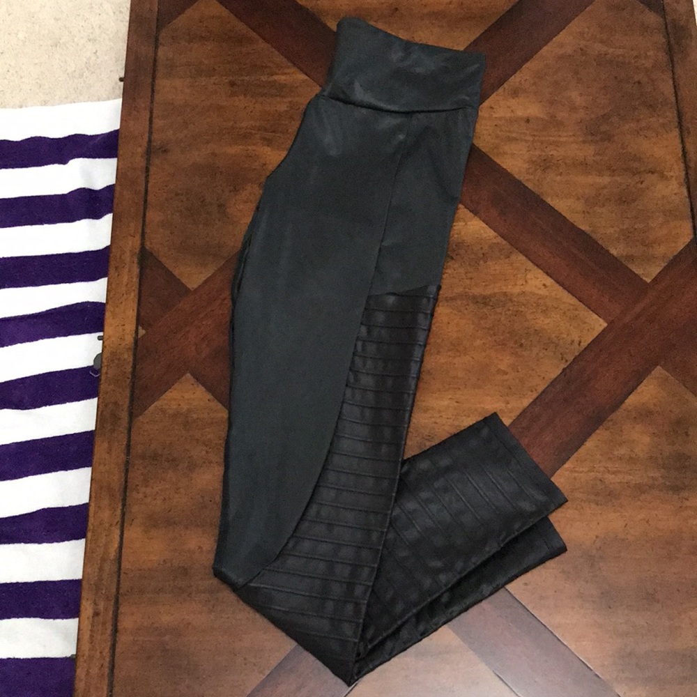 Chamela moto leggings